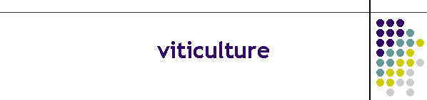 viticulture